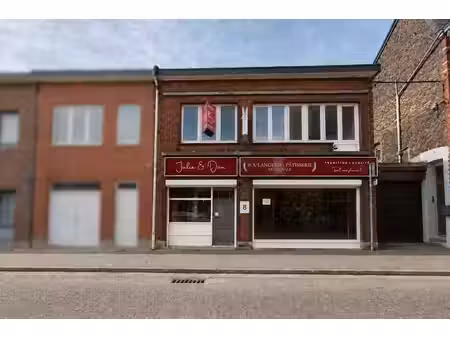rez de chaussee commercial + appartement - 3ch