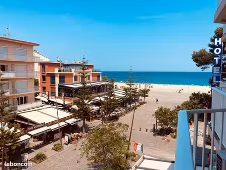 appartement 25m2 bord de mer argeles sur mer