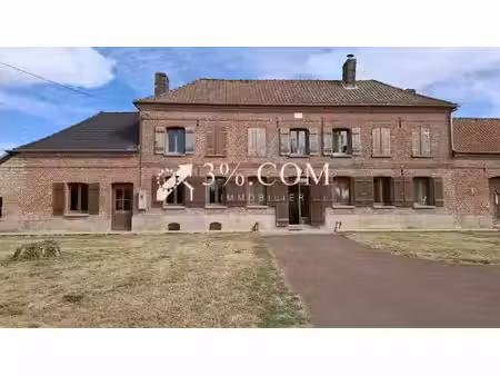 vente maison 6 pièces 145 m² à oisemont (80140)  201 000 €