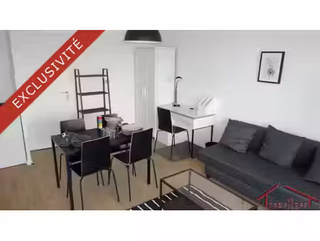 location studio meublé 31 05 m² avec parking - haubourdin