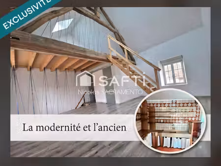 maison mélange de l'ancien & moderne