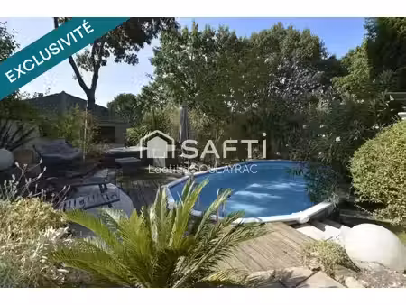 maison de 129 m² avec piscine  garage  terrain clos...
