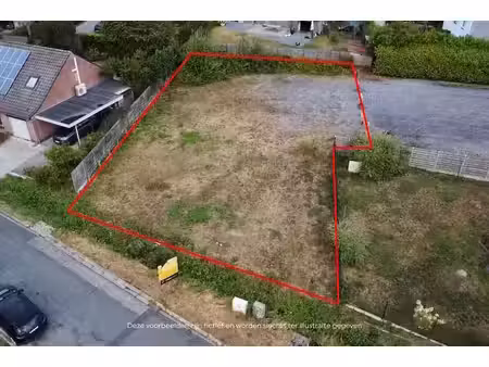 terrain situé dans une rue calme sans issue à overijse