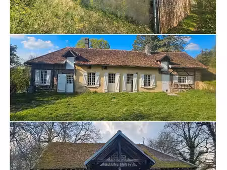 maison ancienne avec grange et 5900m2 de terrain à 15 min de troyes
