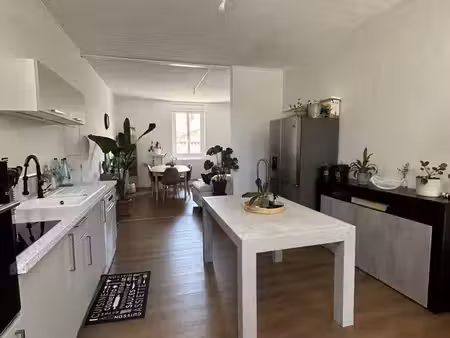 saint-vallier maison 77m2 entièrement rénovée terrain 433m2