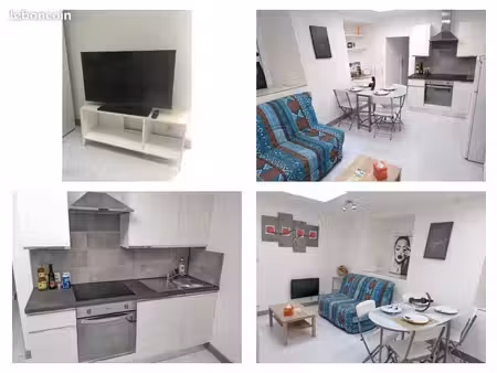 quillan centre ville et au calme - appartement t3 de 45 m² refait à neuf