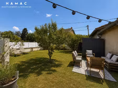 maison de 86 m² – 2 chambres – jardin – craponne