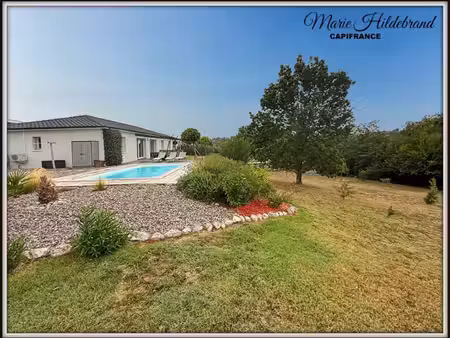 maison 4 chambres- 130m² avec jardin  piscine et garage