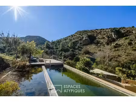 bergerie de charme avec piscine au coeur de l'eden sauvage des corbières