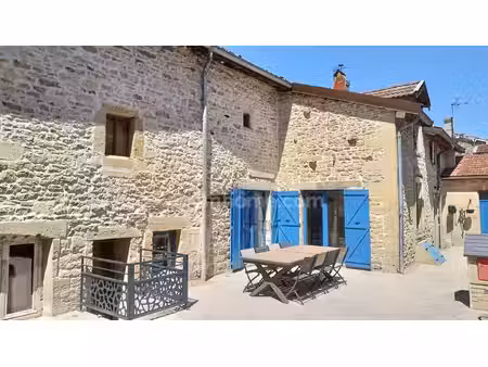 exclusivité optimhome  vallée de la saulx  maison en pierre de 230 m² avec jardin
