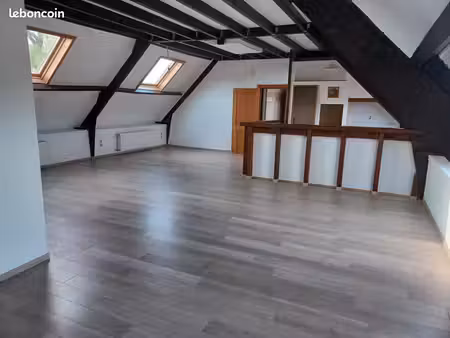 loft 125 m² au premier étage