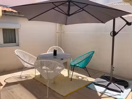 jolie maison 3 chambres 70 m² la rochelle  les minimes