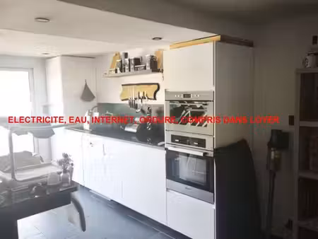 appartement t3 electricité  eau  ordure  internet compris
