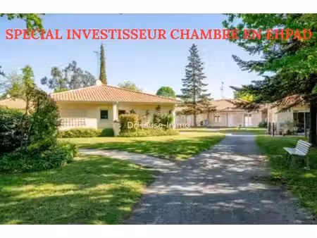 special investisseur a vendre chambre meublée louée en ehpad rendement locatif sécurisé 4 