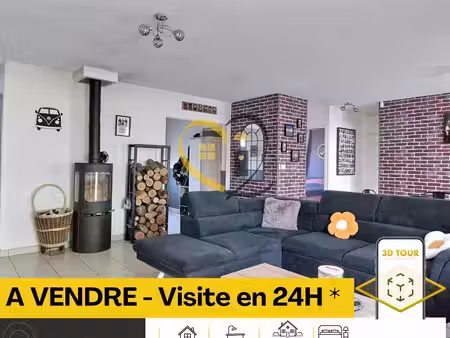 maison de plain-pied - 3 chambres