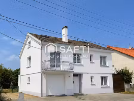 maison familiale 6 chambres  4 salles d'eau  4wc avec jardin clos