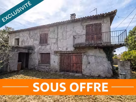 maison à fort potentiel de projet de rénovation.