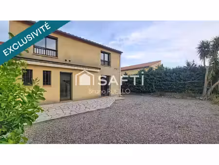 deux habitations  un revenu locatif immédiat et près de 650 m² de terrain au cœur de sorèd