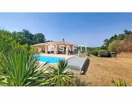 villa de plain-pied 154 m² avec piscine sur plus de 5 000 m² – montesquieu-des-albères