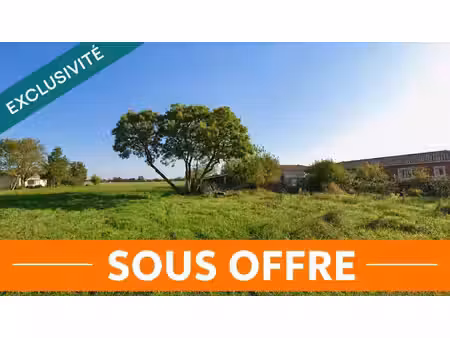 terrain constructible à vendre