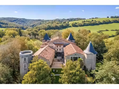 château - une situation magnifique et des intérieurs époustouflants