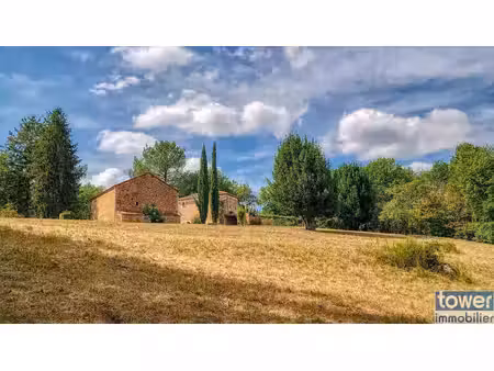 authentique propriété lotoise sur plus de 2 hectares  au calme absolu 46700 puy l eveque