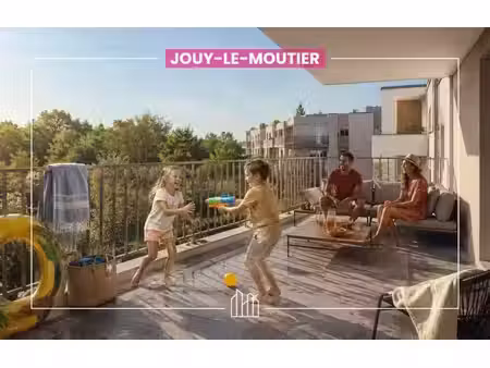 vente appartement neuf 3 pièces 62m2 jouy-le-moutier - 249000 € - surface privée