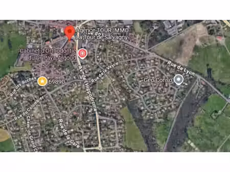 achat maison 3 pièces 63m² la tour de salvagny 69890