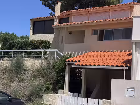 port-vendres : maison vue mer 3 chambres en vente