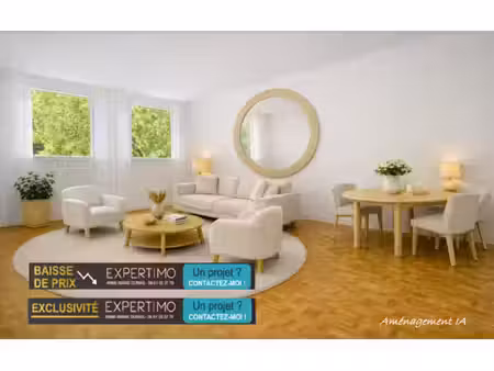 quarter silly-gallieni - appartement sur verdure de 61m2 refait a neuf - dpe c - 7 min met
