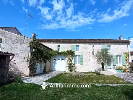 belle maison en pierre 4 chambres à aulnay  188 m²