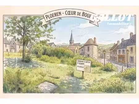 achat terrain 399m² ploeren 56880