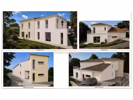 la cadiere d'azur terrain 250m2 villa t4 de 98m2