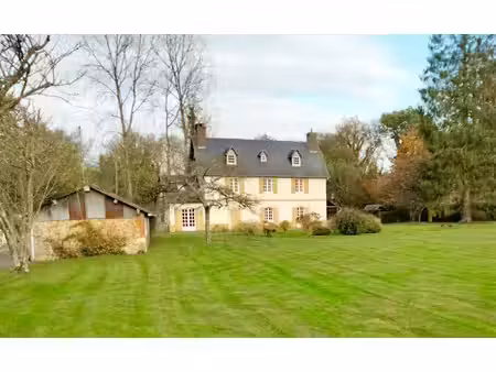 vente propriété sur 3950 m2 de terrain proche de la mer en normandie 76