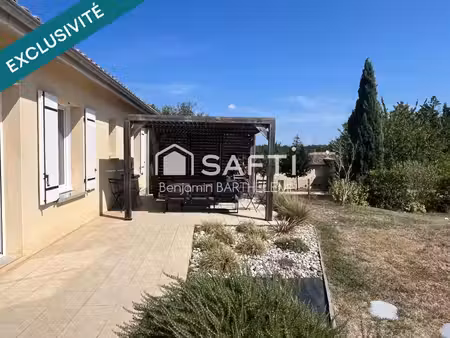 vente maison 5 pièces 104 m² branne (33420)