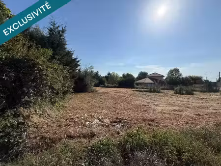 terrain à bartir au calme
