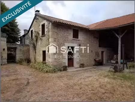 vente maison 4 pièces 90 m² à sammarçolles (86200)  139 000 €