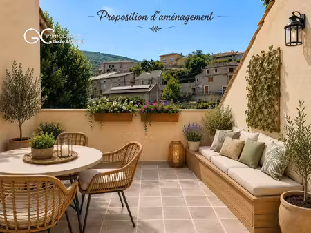 maison de village 4 pièces + terrasse