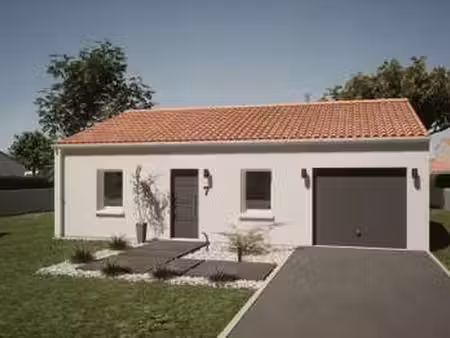 vente maison à grues (85580) : à vendre / 70m² grues