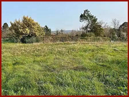 terrain à bâtir 1550 m²
