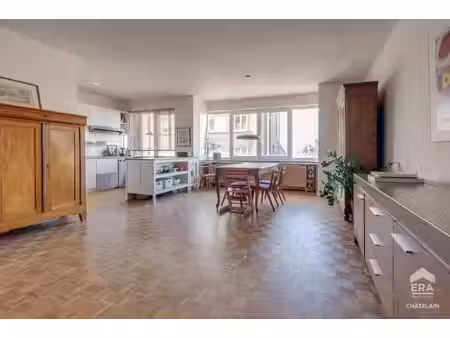 etterbeek – appartement 2 chambres avec terrasse et parking