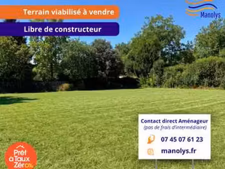 vente terrain à saint-georges-du-bois (17700) : à vendre / saint-georges-du-bois
