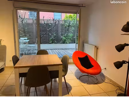 appart lyon 9 garage et jardin