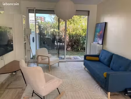 maison meublée 120 m²  4 chambres  double jardin  bords de seine