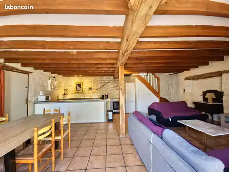 maison 90 m²  3 chambres  jardin  parking  parc avec aires de jeux  pétanque etc– toutes c