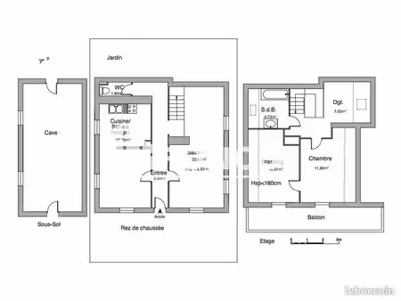 maison 4 pièces 89 m²