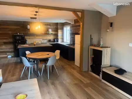 appartement meublé 60m2 + jardin