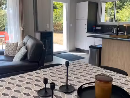 maison meublée 100m² dans propriété