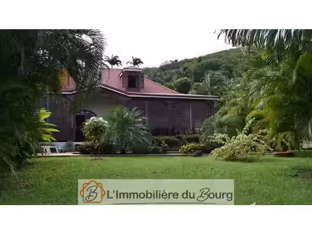 magnifique maison traditionnelle créole - piscine et bungalo