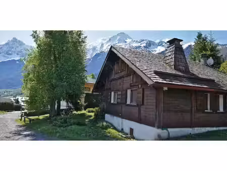 chalet avec vue panoramique et terrasse les houches (74)